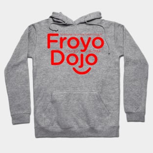 Froyo Dojo in Red Hoodie